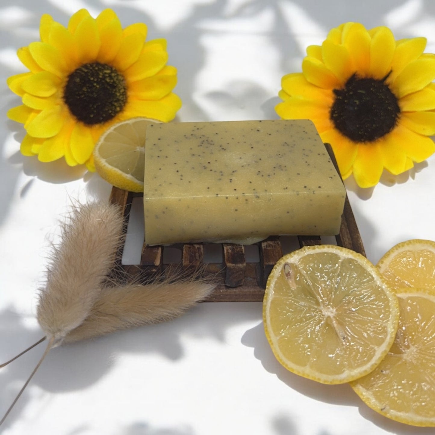 Anointed Lemon Poppy Seed Soap Bars