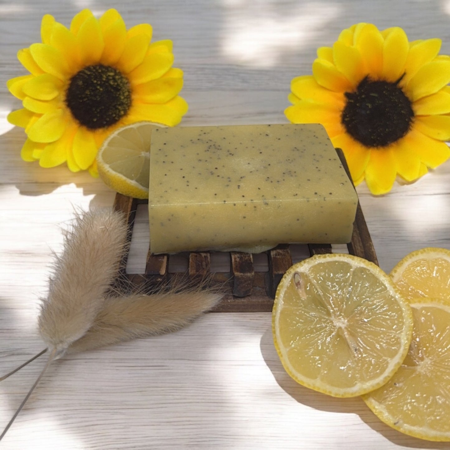 Anointed Lemon Poppy Seed Soap Bars