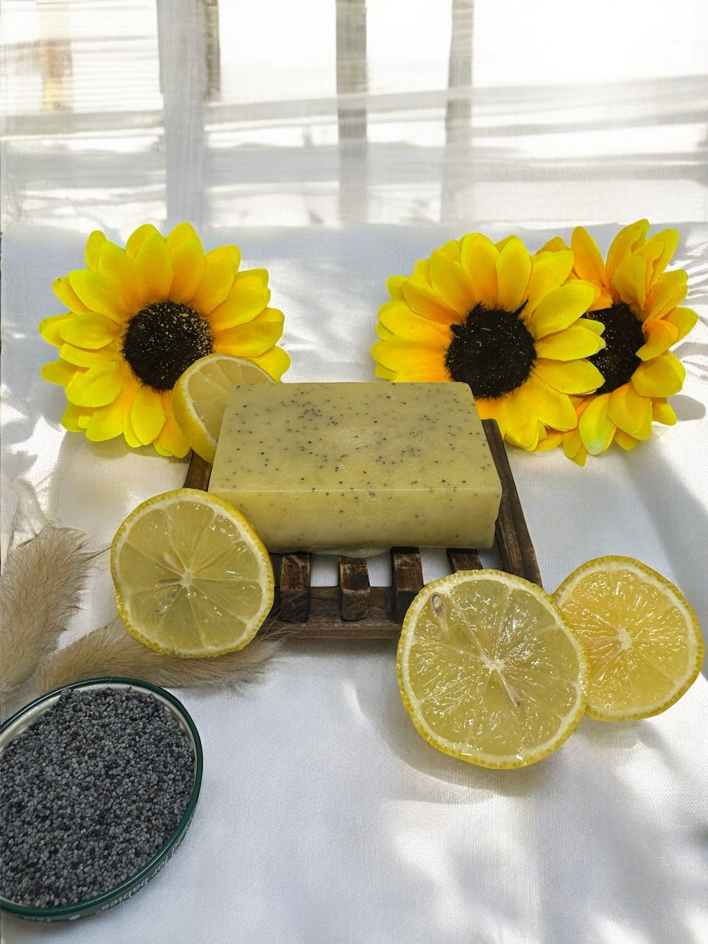 Anointed Lemon Poppy Seed Soap Bars